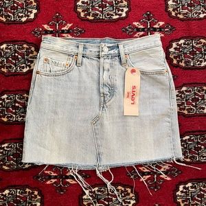 NWT Levi’s Denim Mini Skirt